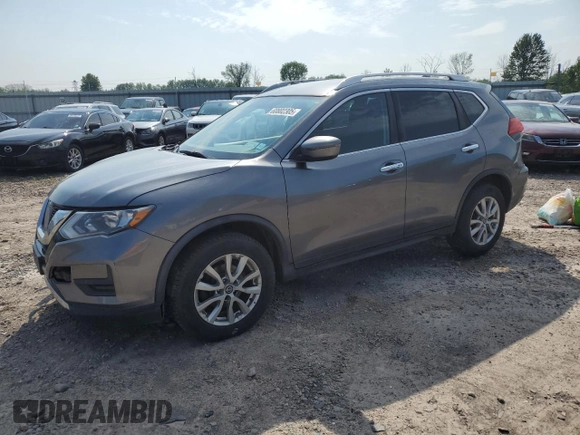 2017 Nissan Rogue SV with VIN KNMAT2MV9HP583331, listed as a Copart auction lot 60802305 with 126,265 mi miles and Salvage title. Bid and sale history available at DreamBid. Image 1.