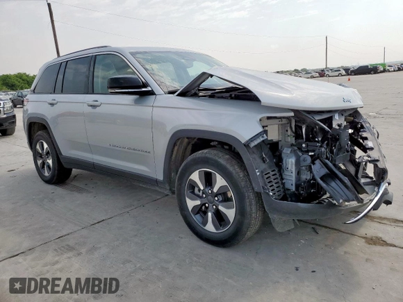 2023 Jeep Grand Cherokee с VIN 1C4RJYB64PC633663, выставлен на аукционе Copart как лот 57097945 с пробегом 43 084 миль миль и Чистый • Clean title. История ставок и продаж доступна на DreamBid. Изображение 4.