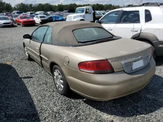 2004 Chrysler Sebring LX with VIN 1C3EL45X44N328111, listed as a Copart auction lot 74331744 with 0 mi miles and Salvage Title. Bid and sale history available at carsss.com. Image 2.