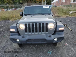 2021 Jeep Wrangler Unlimited Sport Altitude with VIN 1C4HJXDN8MW740980, listed as a Copart auction lot 77429934 with 71,961 mi miles and Salvage title. Bid and sale history available at DreamBid. Image 5.
