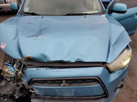 2014 Mitsubishi Outlander Sport SE with VIN 4A4AJ3AU9EE603276, listed as a Copart auction lot 81506614 with 267,913 mi miles and Salvage title. Bid and sale history available at DreamBid. Image 12.