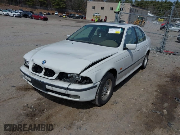 1998 BMW 5 Series 528iA with VIN WBADD6329WBW45360, listed as a IAAI auction lot 41872166 with 110,393 mi miles. Bid and sale history available at carsss.com. Image 17.