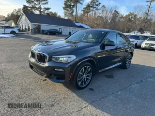 2019 BMW X4 xDrive30i with VIN 5UXUJ3C54KLA58591, listed as a Copart auction lot 80586484 with 127,040 mi miles and Clean Title. Bid and sale history available at carsss.com. Image 1.