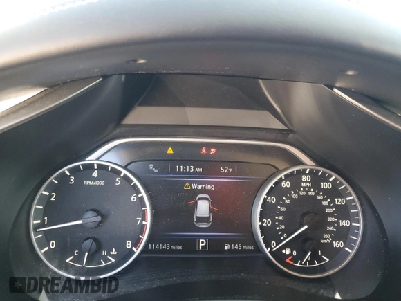 2019 Nissan Murano SL z VIN 5N1AZ2MJ5KN126770, wystawiony jako Copart lot #49575285 z przebiegiem 114 143 mil mil oraz Szkoda całkowita • Salvage title. Historia ofert i sprzedaży dostępna na DreamBid. Obrazek 9.