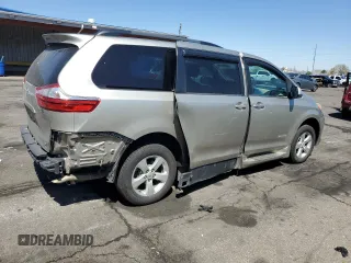 2015 Toyota Sienna LE AAS with VIN 5TDKK3DCXFS627254, listed as a Copart auction lot 49837295 with 107,701 mi miles and Salvage Title. Bid and sale history available at DreamBid. Image 3.