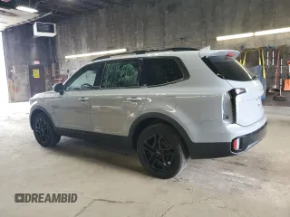 2024 Kia Telluride EX X-Line z VIN 5XYP3DGC3RG427452, wystawiony jako Copart lot #55381405 z przebiegiem 21 614 mil mil oraz Szkody całkowita. Historia ofert i sprzedaży dostępna na DreamBid. Obrazek 2.