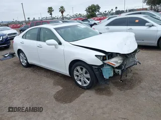 2009 Lexus ES 350 with VIN JTHBJ46G892338439, listed as a IAAI auction lot 41880952 with 90,747 mi miles. Bid and sale history available at carsss.com. Image 1.