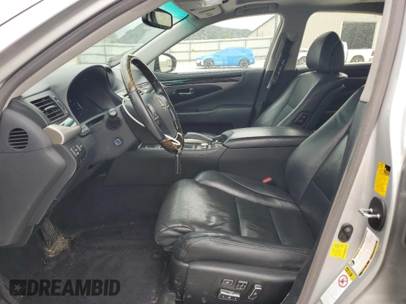 2014 Lexus LS 460 with VIN JTHCL5EFXE5022496, listed as a Copart auction lot 53890885 with 137,226 mi miles and Salvage title. Bid and sale history available at DreamBid. Image 7.