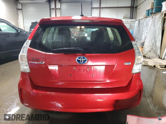 2012 Toyota Prius Two with VIN JTDZN3EU3C3099065, listed as a Copart auction lot 50734065 with 117,907 mi miles and Salvage Title. Bid and sale history available at DreamBid. Image 6.