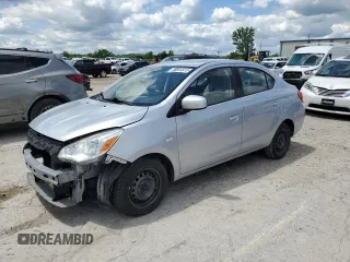 2017 Mitsubishi Mirage ES z VIN ML32F3FJ5HHF08931, wystawiony jako Copart lot #58854815 z przebiegiem 97 886 mil mil oraz Tytuł czysty. Historia ofert i sprzedaży dostępna na DreamBid. Obrazek 1.