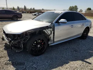 2014 Audi A4 Premium Plus with VIN WAUEFAFL3EN006118, listed as a Copart auction lot 46630505 with 127,528 mi miles and Salvage Title. Bid and sale history available at carsss.com. Image 1.