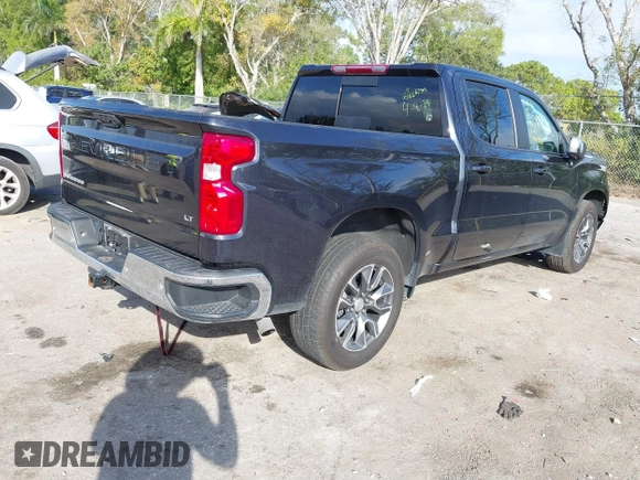 2023 Chevrolet Silverado 1500 LT with VIN 1GCPACEK3PZ224893, listed as a IAAI auction lot 41590020 with 18,578 mi miles and . Bid and sale history available at DreamBid. Image 4.