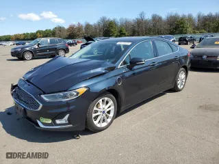2020 Ford Fusion Plug-In Hybrid Titanium with VIN 3FA6P0SUXLR101997, listed as a Copart auction lot 69575324 with 74,121 mi miles and Salvage Title. Bid and sale history available at carsss.com. Image 1.
