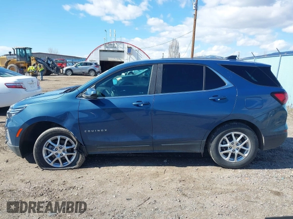 2024 Chevrolet Equinox LT with VIN 3GNAXUEG9RL338596, listed as a IAAI auction lot 41942790 with 25,692 mi miles and . Bid and sale history available at DreamBid. Image 14.