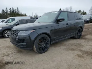 2019 Land Rover Range Rover z VIN SALGS2RE6KA552319, wystawiony jako Copart lot #49408345 z przebiegiem 70 705 mil mil oraz Czysty tytuł • Clean title. Historia ofert i sprzedaży dostępna na DreamBid. Obrazek 1.
