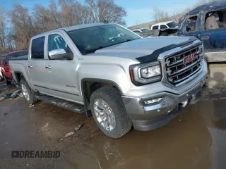 2017 GMC Sierra 1500 SLT z VIN 3GTU2NEC8HG243834, wystawiony jako IAAI lot #41683108 z przebiegiem 186 009 mil mil oraz . Historia ofert i sprzedaży dostępna na DreamBid. Obrazek 1.