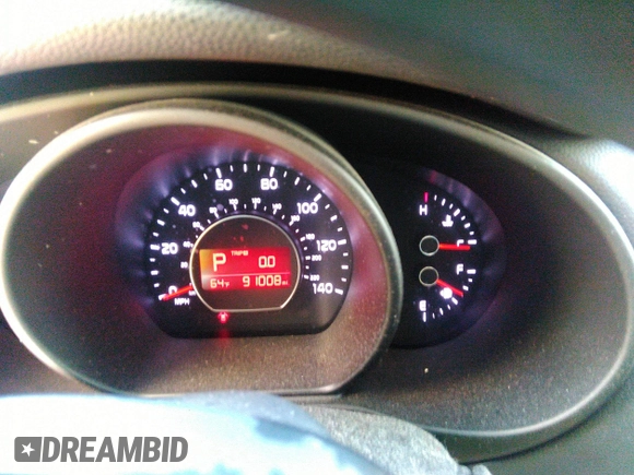 2016 Kia Soul with VIN KNDJN2A23G7357286, listed as a IAAI auction lot 41996883 with 91,008 mi miles. Bid and sale history available at carsss.com. Image 7.