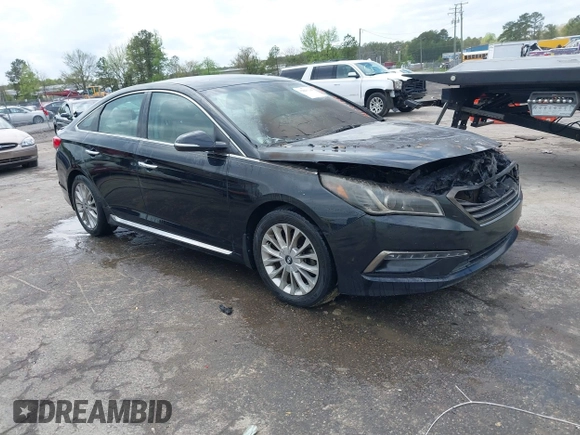 2015 Hyundai Sonata Limited with VIN 5NPE34AF4FH061094, listed as a IAAI auction lot 42044234 with Not Provided miles and . Bid and sale history available at carsss.com. Image 1.