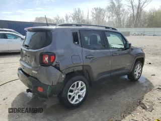 2018 Jeep Renegade Latitude with VIN ZACCJBBB6JPJ32919, listed as a Copart auction lot 54536315 with 106,293 mi miles and Clean Title. Bid and sale history available at carsss.com. Image 3.