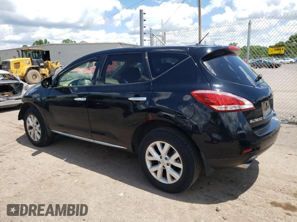 2012 Nissan Murano SL with VIN JN8AZ1MW0CW204818, listed as a Copart auction lot 60725114 with 85,210 mi miles and Salvage Title. Bid and sale history available at carsss.com. Image 2.