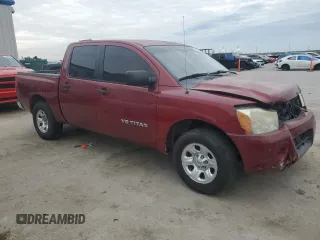 2007 Nissan Titan XE with VIN 1N6AA07AX7N229425, listed as a Copart auction lot 45583465 with 257,361 mi miles and Salvage Title. Bid and sale history available at DreamBid. Image 4.