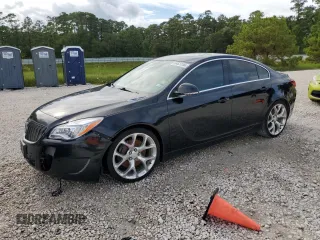 2015 Buick Regal GS with VIN 2G4GT5GX7F9143687, listed as a Copart auction lot 69527284 with 99,826 mi miles and Salvage Title. Bid and sale history available at carsss.com. Image 1.