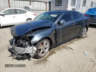 2009 Lexus IS 250 with VIN JTHBK262392088811, listed as a Copart auction lot 61861835 with 176,419 mi miles and Salvage title. Bid and sale history available at DreamBid. Image 1.