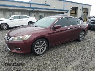 2014 Honda Accord Sport with VIN 1HGCR2F52EA114540, listed as a Copart auction lot 51915415 with 118,784 mi miles and Salvage Title. Bid and sale history available at DreamBid. Image 1.