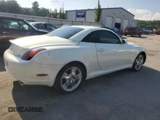 2002 Lexus SC with VIN JTHFN48Y820026697, listed as a Copart auction lot 67996114 with 156,536 mi miles and Salvage Title. Bid and sale history available at carsss.com. Image 3.