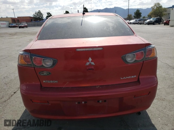 2017 Mitsubishi Lancer ES with VIN JA32U2FU9HU005882, listed as a Copart auction lot 66111984 with 131,154 mi miles and Salvage Title. Bid and sale history available at DreamBid. Image 6.