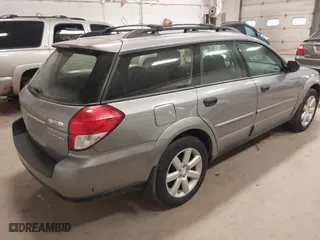 2008 Subaru Outback (Natl) i with VIN 4S4BP61C187306803, listed as a IAAI auction lot 41466139 with 142,775 mi miles. Bid and sale history available at carsss.com. Image 4.