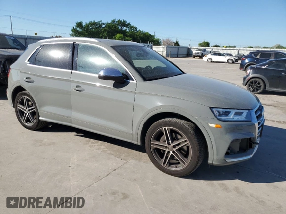 2020 Audi SQ5 Premium Plus with VIN WA1B4AFY1L2030062, listed as a Copart auction lot 49366574 with 48,223 mi miles and . Bid and sale history available at DreamBid. Image 4.