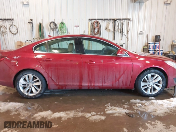 2014 Buick Regal with VIN 2G4GK5EX1E9309321, listed as a IAAI auction lot 41632909 with 108,459 mi miles and . Bid and sale history available at DreamBid. Image 13.