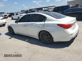 2017 Infiniti Q50 Red Sport 400 с VIN JN1FV7APXHM850015, выставлен на аукционе Copart как лот 56729395 с пробегом 134 199 миль миль и Чистый • Clean title. История ставок и продаж доступна на DreamBid. Изображение 2.