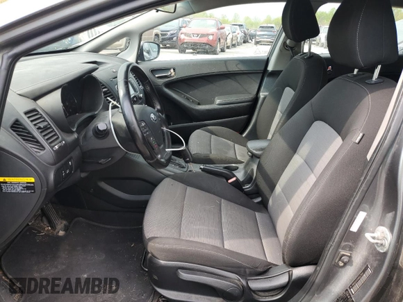 2016 Kia Forte EX with VIN KNAFX5A83G5627809, listed as a Copart auction lot 55222625 with 83,541 mi miles and Clean Title. Bid and sale history available at DreamBid. Image 7.