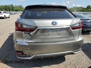 2021 Lexus RX 450h with VIN 2T2HGMDA6MC066035, listed as a Copart auction lot 65873235 with 51,949 mi miles and Salvage title. Bid and sale history available at DreamBid. Image 6.