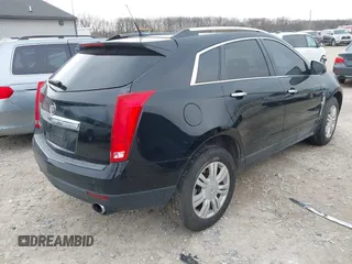 2010 Cadillac SRX Luxury Collection with VIN 3GYFNDEY8AS500851, listed as a IAAI auction lot 41881496 with 161,000 mi miles. Bid and sale history available at carsss.com. Image 4.