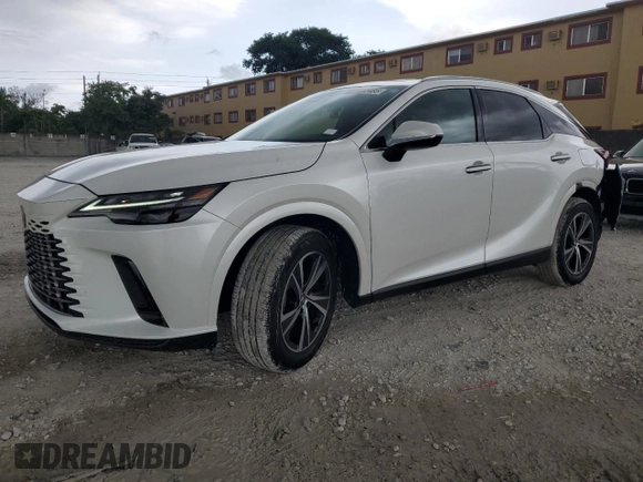 2024 Lexus RX 350 with VIN 2T2BAMBA3RC033074, listed as a Copart auction lot 59332485 with 16,803 mi miles and Salvage title. Bid and sale history available at DreamBid. Image 1.
