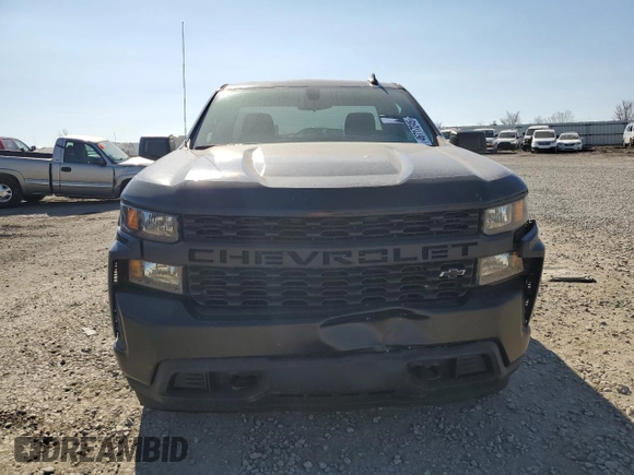 2021 Chevrolet Silverado 1500 Work Truck with VIN 3GCNWAEK7MG317098, listed as a Copart auction lot 46717245 with 30,943 mi miles and Salvage Title. Bid and sale history available at carsss.com. Image 5.