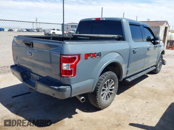 2020 Ford F-150 XL with VIN 1FTEW1E57LKE71523, listed as a IAAI auction lot 42265118 with 83,788 mi miles and . Bid and sale history available at DreamBid. Image 4.