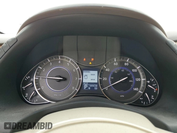 2011 Infiniti QX56 7-passenger with VIN JN8AZ2NF1B9500206, listed as a Copart auction lot 54245325 with 189,438 mi miles and Salvage Title. Bid and sale history available at carsss.com. Image 9.