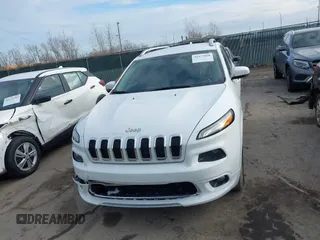 2018 Jeep Cherokee Overland with VIN 1C4PJMJX7JD594319, listed as a IAAI auction lot 41177860 with 128,925 mi miles. Bid and sale history available at carsss.com. Image 12.