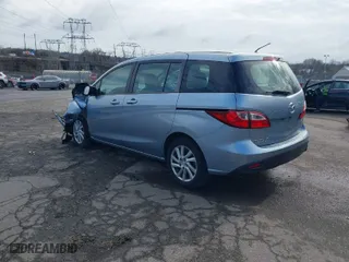 2012 Mazda Mazda5 Sport with VIN JM1CW2BL1C0101938, listed as a IAAI auction lot 41803421 with 1 mi miles. Bid and sale history available at carsss.com. Image 3.