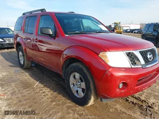 2011 Nissan Pathfinder SV with VIN 5N1AR1NN5BC616097, listed as a IAAI auction lot 41381408 with 258,834 mi miles. Bid and sale history available at carsss.com. Image 1.