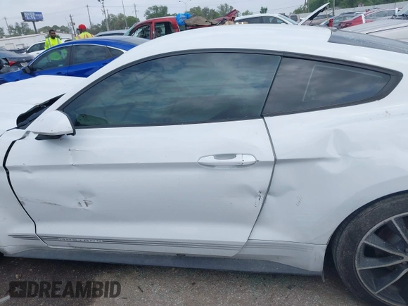 2017 Ford Mustang EcoBoost with VIN 1FA6P8TH0H5239123, listed as a IAAI auction lot 41966070 with 110,144 mi miles. Bid and sale history available at carsss.com. Image 14.