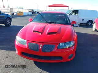 2005 Pontiac GTO with VIN 6G2VX12U25L356602, listed as a IAAI auction lot 41960537 with 53,648 mi miles. Bid and sale history available at carsss.com. Image 6.