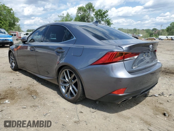 2020 Lexus IS 300 F Sport with VIN JTHG81F25L5043020, listed as a Copart auction lot 56381725 with 22,184 mi miles and Salvage title. Bid and sale history available at DreamBid. Image 2.