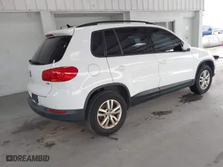 2017 Volkswagen Tiguan S with VIN WVGAV7AX3HK000029, listed as a IAAI auction lot 40605208 with 72,014 mi miles. Bid and sale history available at carsss.com. Image 4.
