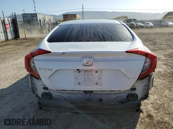 2016 Honda Civic EX with VIN 19XFC2F79GE241400, listed as a Copart auction lot 52260715 with 159,006 mi miles and Salvage Title. Bid and sale history available at DreamBid. Image 6.