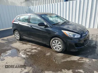 2017 Hyundai Accent SE with VIN KMHCT5AE7HU355551, listed as a Copart auction lot 53730375 with 128,416 mi miles and Clean Title. Bid and sale history available at DreamBid. Image 4.